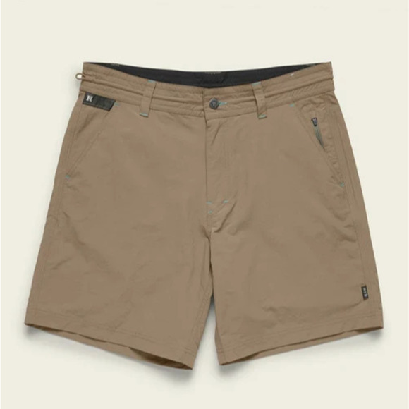 Howler Brothers Other - HOWLER BROS Horizon Hybrid 2.0 Shorts Size 33 Isotaupe Brown Ripstop Bermuda